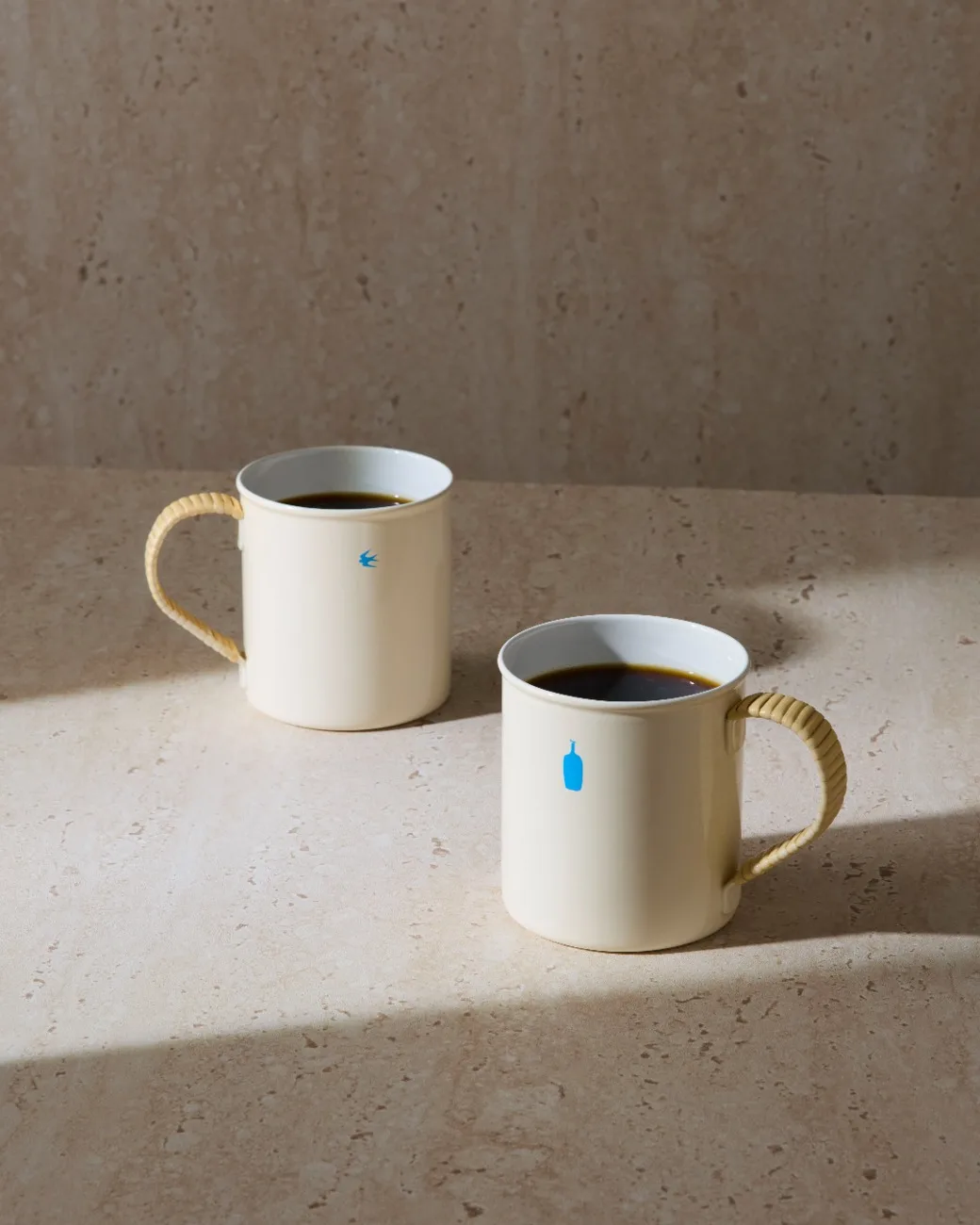Photo shared by ブルーボトルコーヒー on July 15, 2026 tagging @glocal_standard_products. May be an image of coffee cup, kitchenware, cup, cornflower and text.