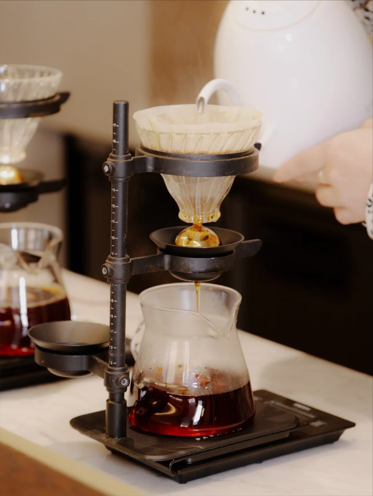 Photo shared by Swallow Market on July 21, 2026 tagging @igniscoffee, @savoeur_glacerie, and @juice_centre.ooo. May be an image of coffee maker, grinder, coffee cup, tea maker, kitchen appliance, carafe and text.