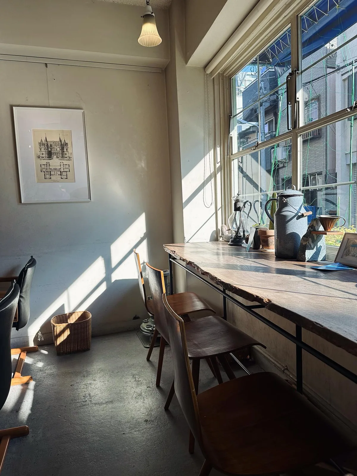 Photo by COUZT CAFE + SHOP on June 12, 2026. May be an image of dining table, cornflower, indoors and text.