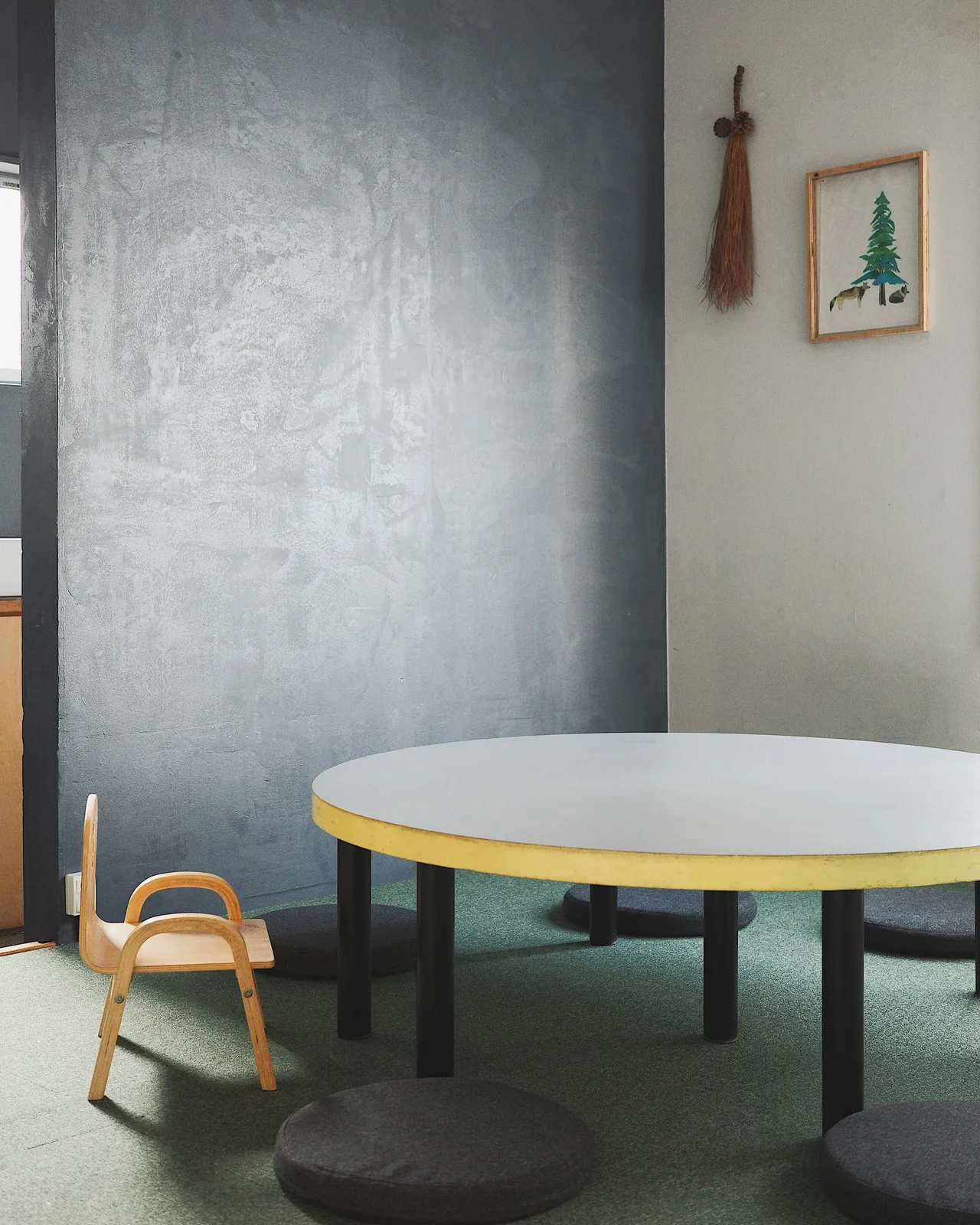 Photo by HAGISO in HAGISO. May be an image of table, dining table, indoors and text.