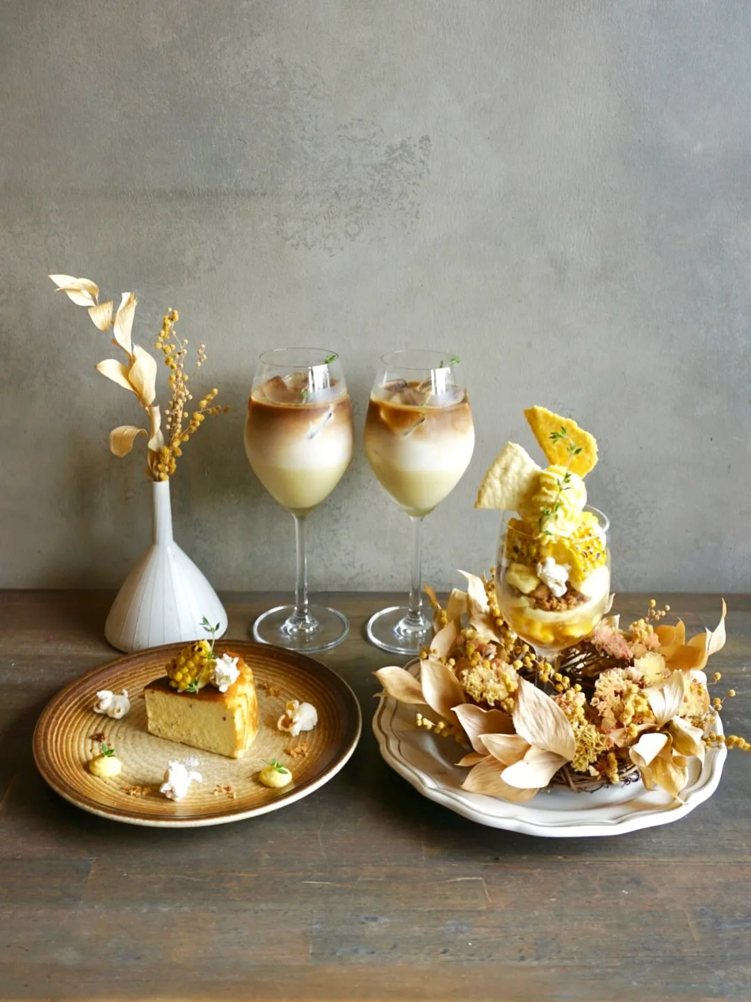 Photo shared by Lecoin ﾙ･ｺﾜﾝ on July 30, 2026 tagging @lecoin1224. May be an image of chiffon cake, prairie gentian and text.